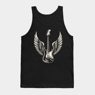 winged guitar Tank Top